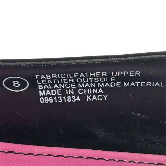 Isaac Mizrahi Women's Black Gray Pointed Toe Pumps Size 8 Formal Heel - Picture 3 of 13